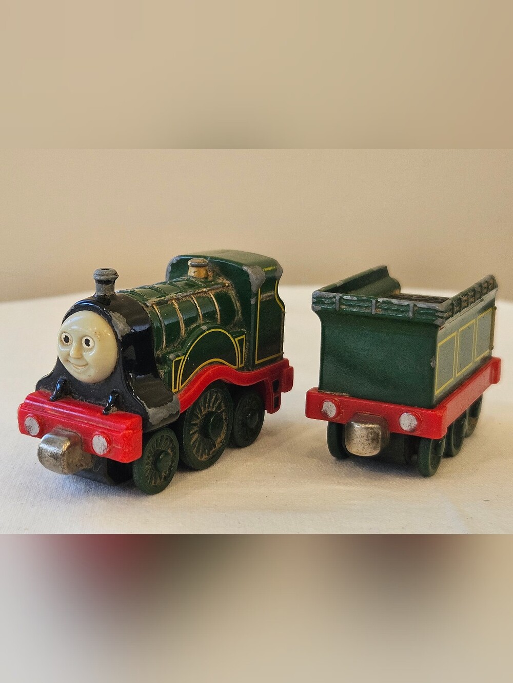 EMILY AND TENDER Thomas & Friends Take N Play Metal Diecast Rough Read